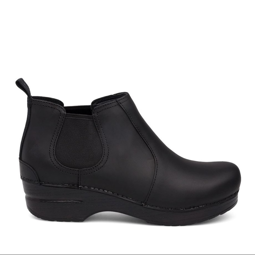 Dansko Frankie Black Oiled